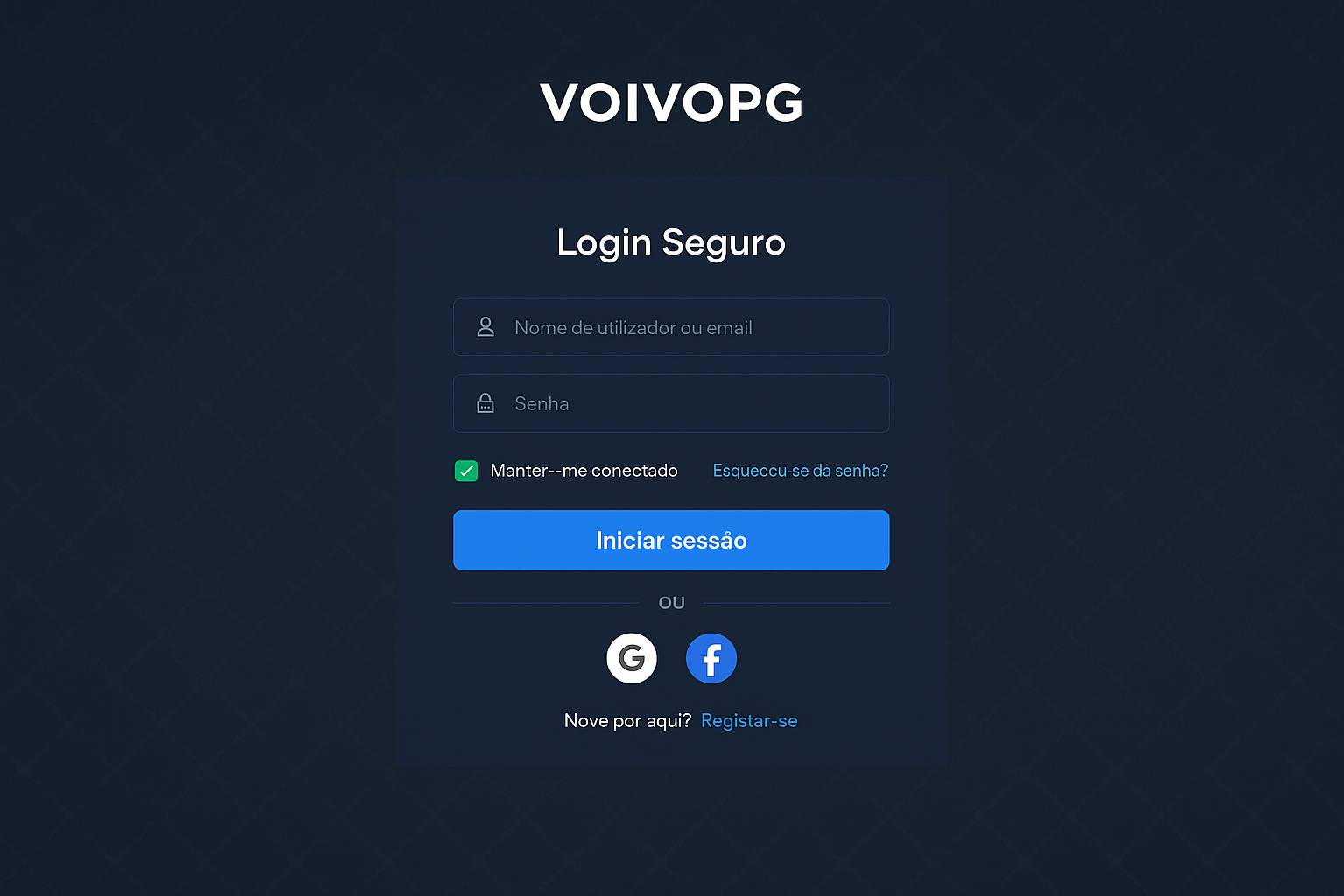 Registro na VOIVOPG Garante Acesso a uma Vasta Seleção de jogo
